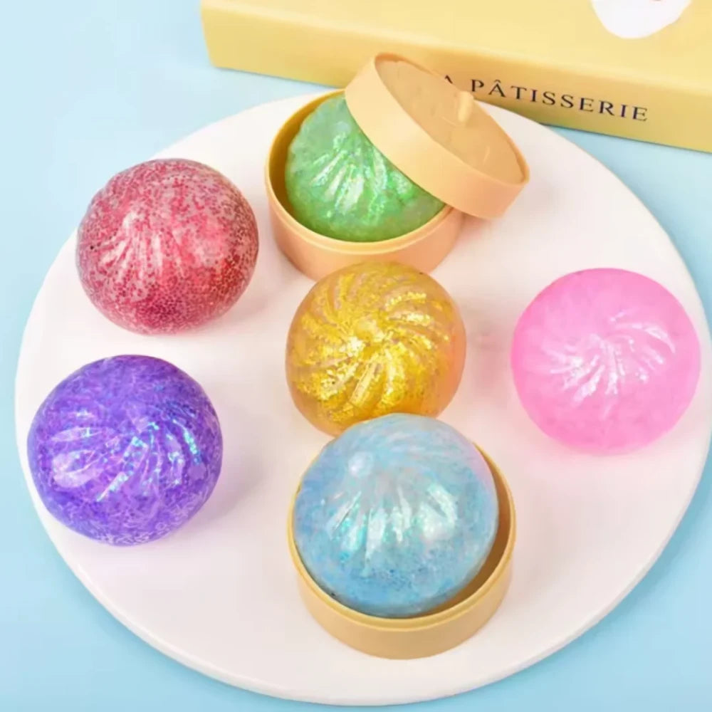 Simulation Dumpling Squishy Toy