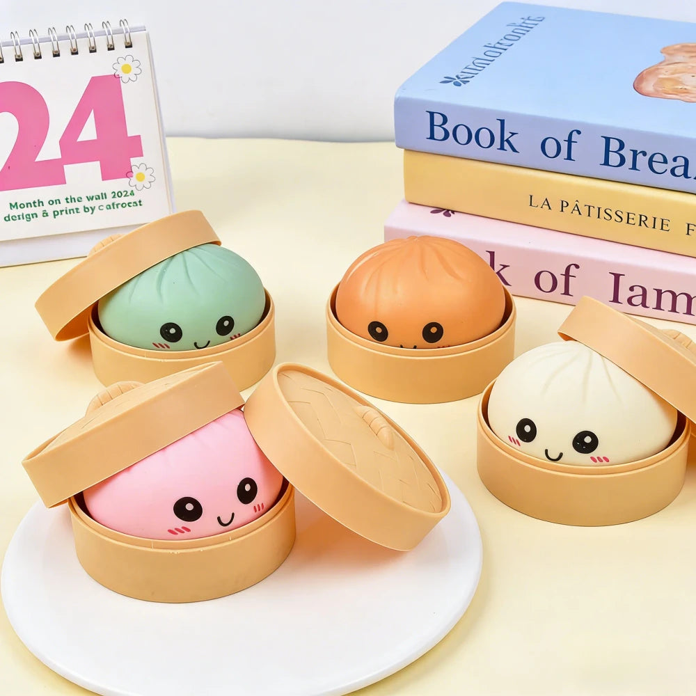 Simulation Dumpling Squishy Toy