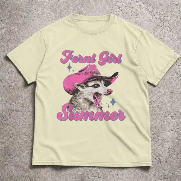 Feral Girl Summer T-Shirt