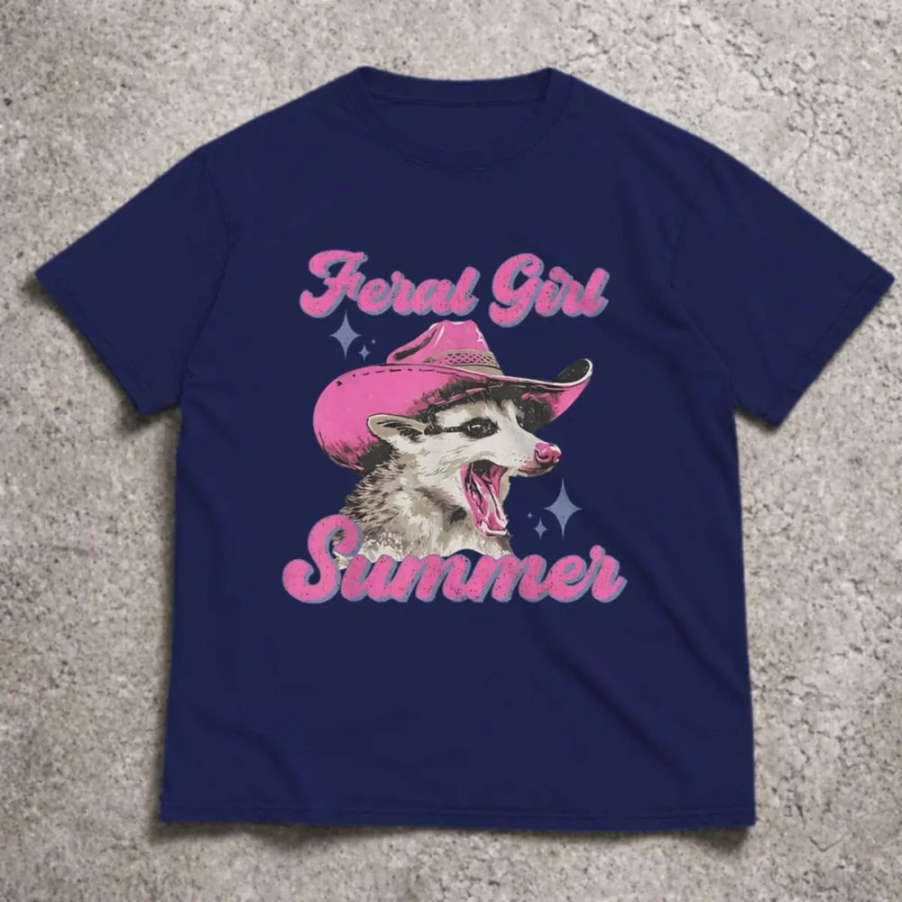 Feral Girl Summer T-Shirt