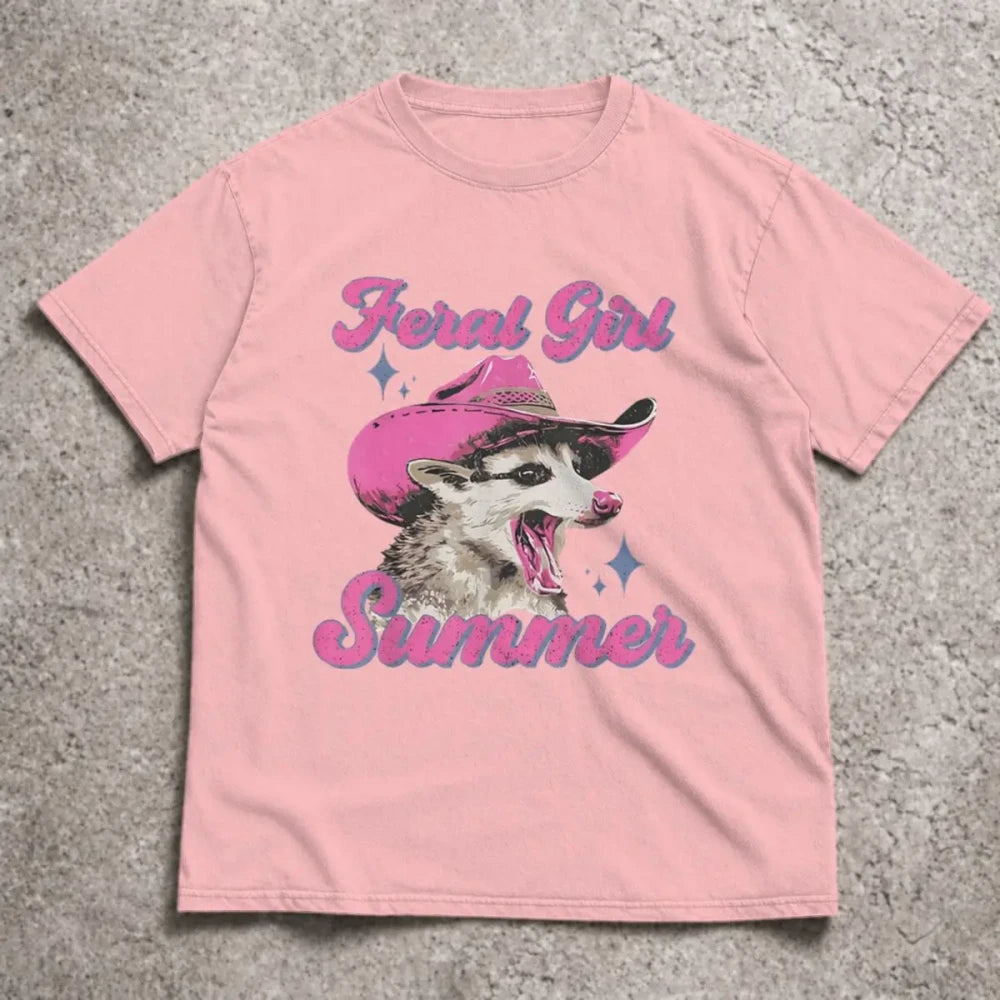 Feral Girl Summer T-Shirt