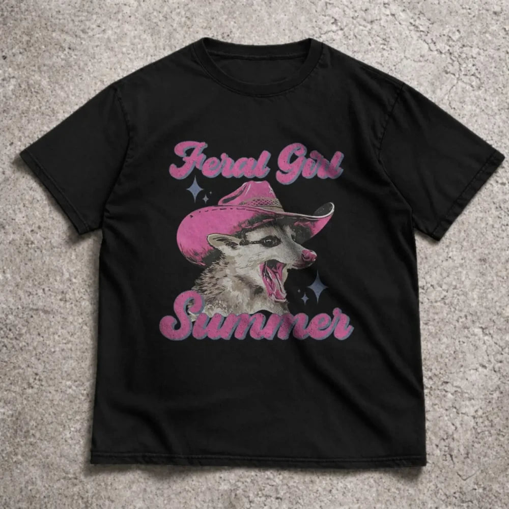 Feral Girl Summer T-Shirt