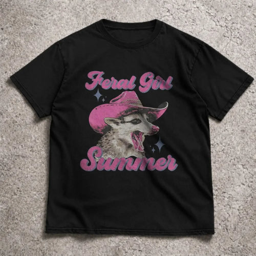 Feral Girl Summer T-Shirt