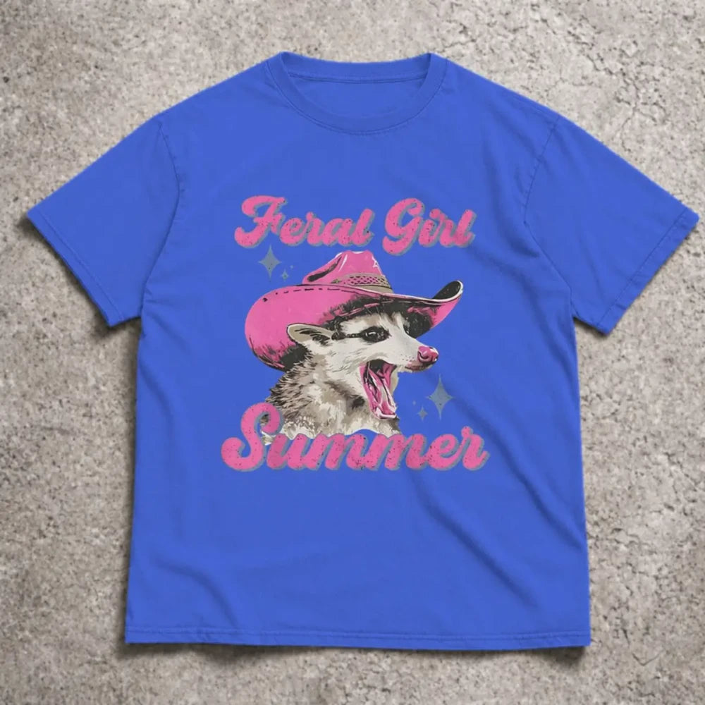 Feral Girl Summer T-Shirt