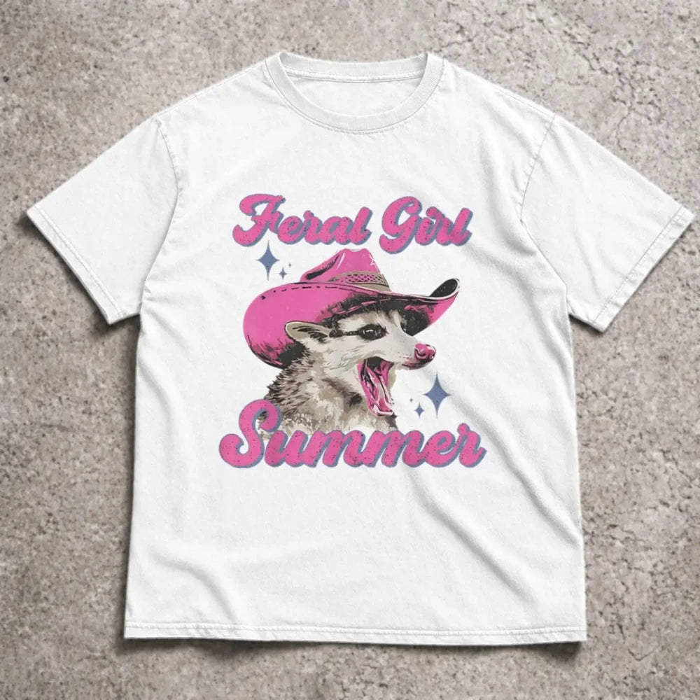 Feral Girl Summer T-Shirt