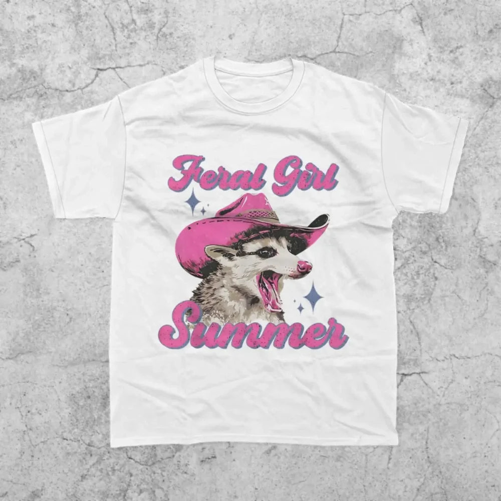 Feral Girl Summer T-Shirt