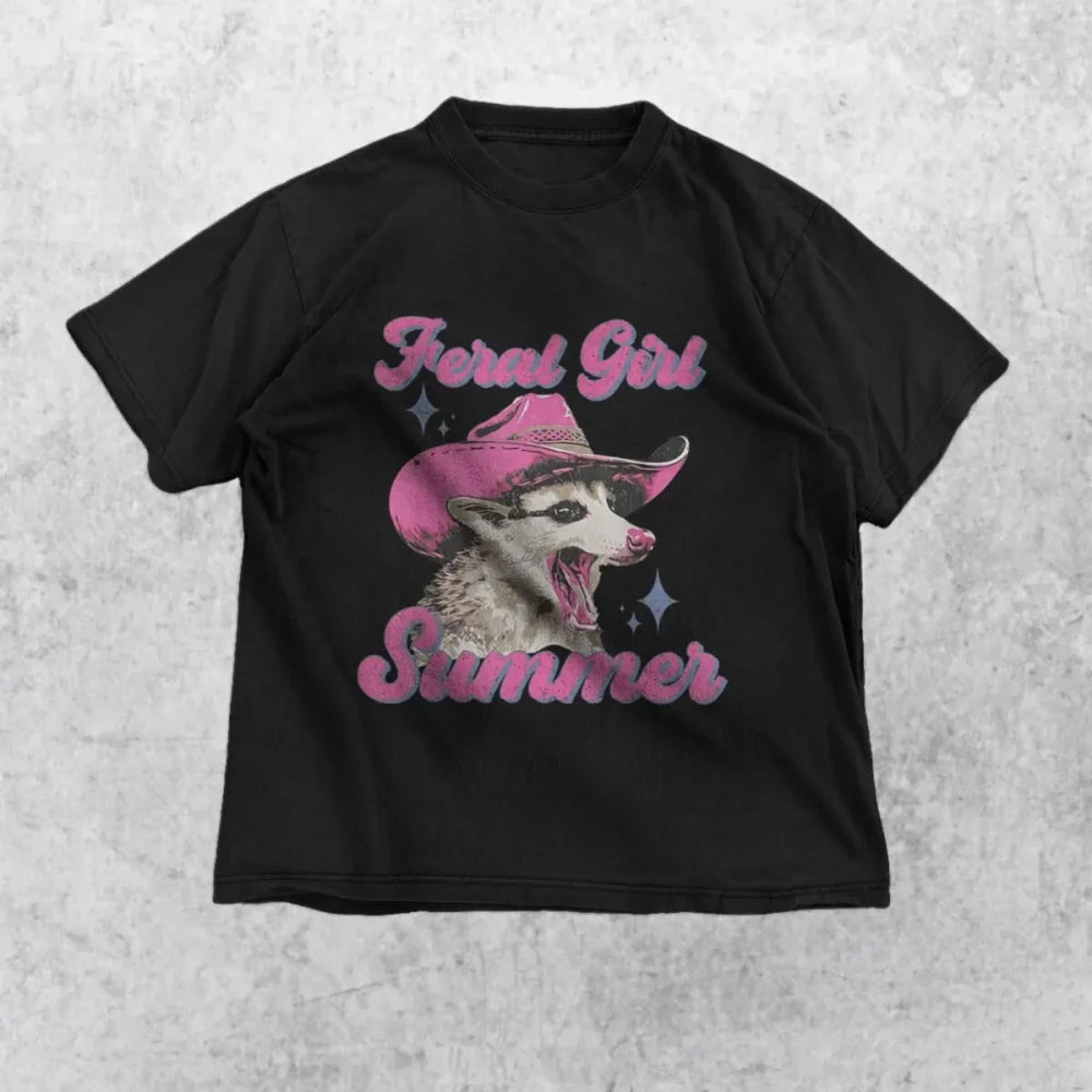 Feral Girl Summer T-Shirt