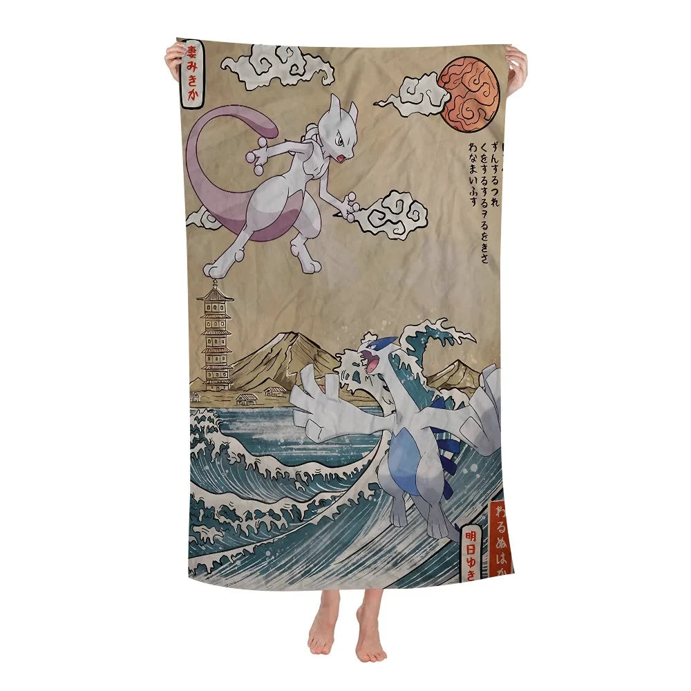 Pokemon Microfiber Beach Towel